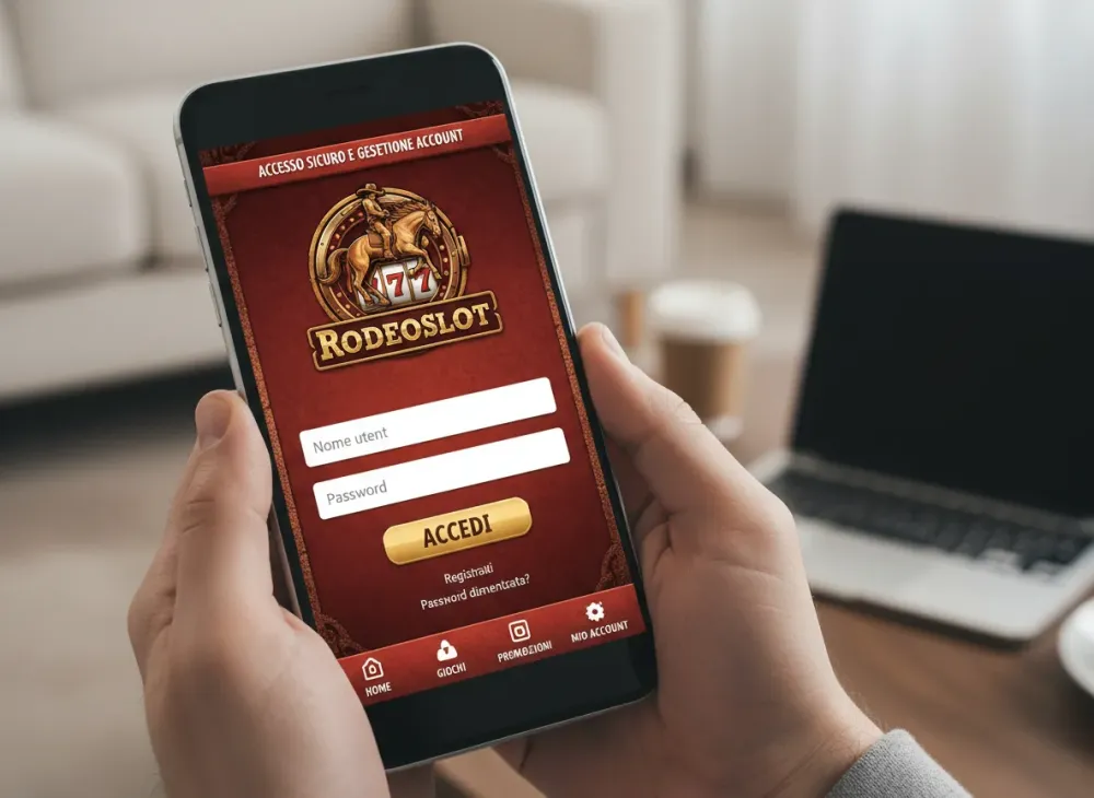 Rodeoslot login guida per accesso sicuro e gestione account