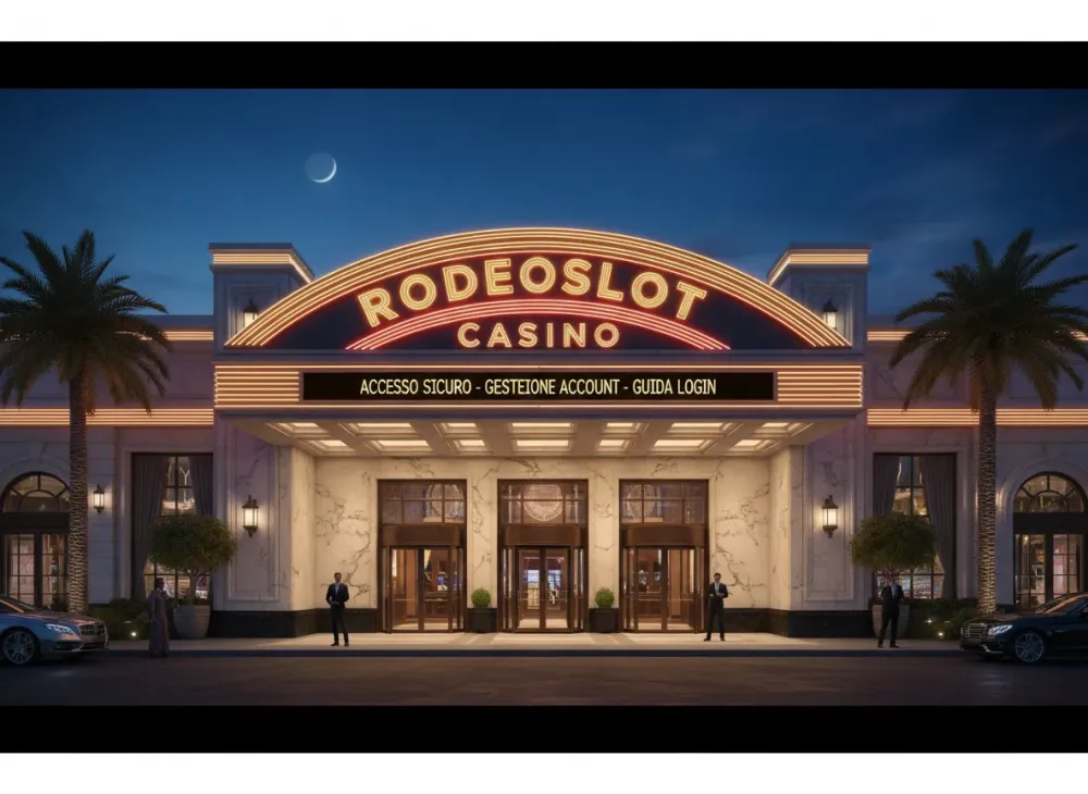 Rodeoslot login guida per accesso sicuro e gestione account