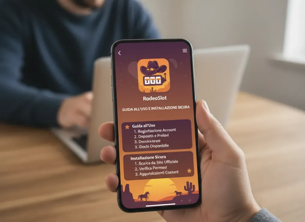 Rodeoslot app guida all'uso e installazione sicura